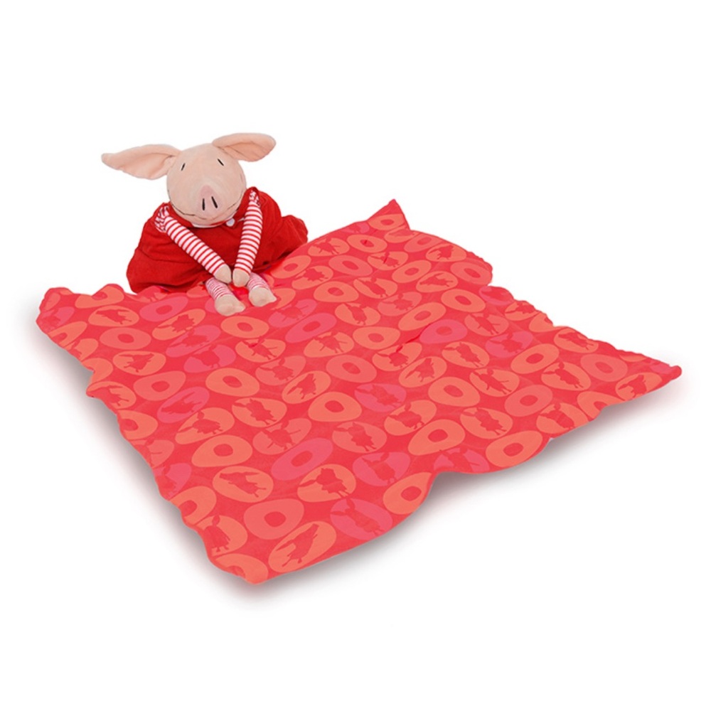 Zoobies Olivia Retired Blanket Plush Pink